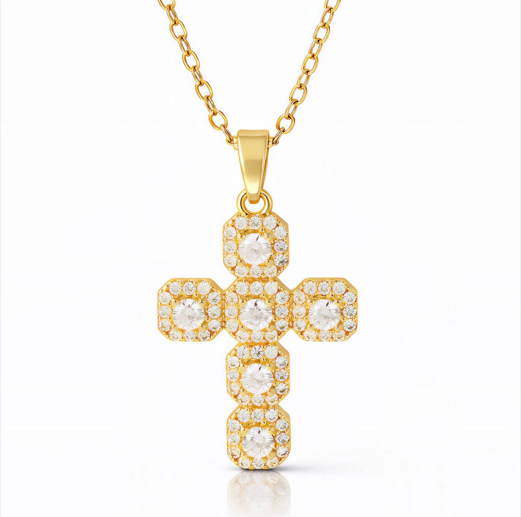 Cara Cross Necklace