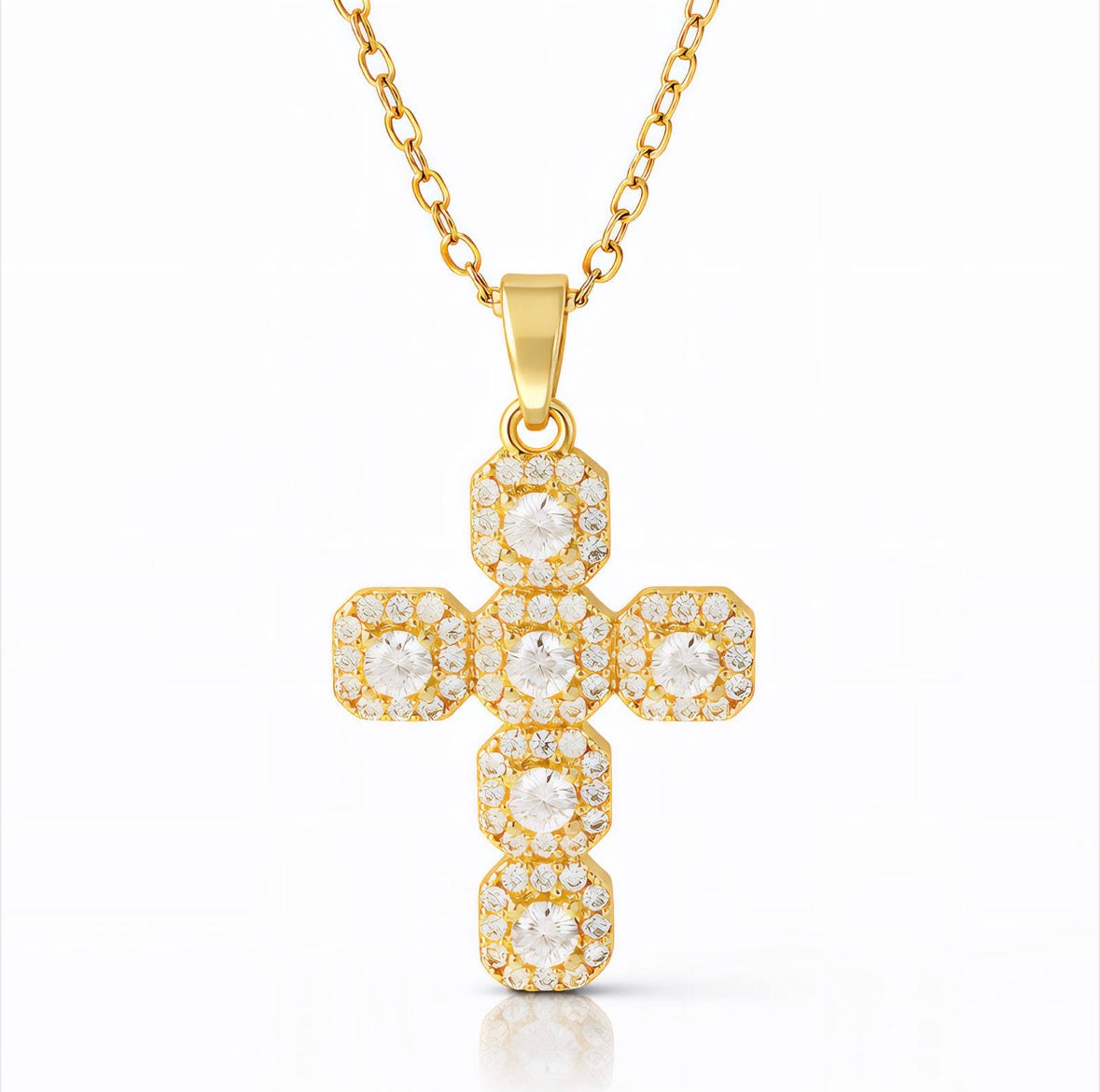 Cara Cross Necklace