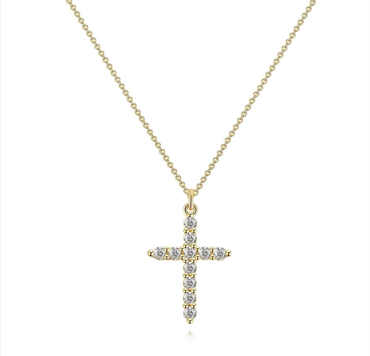 Gold Cross Necklace