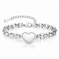 Lilly Heart Bracelet