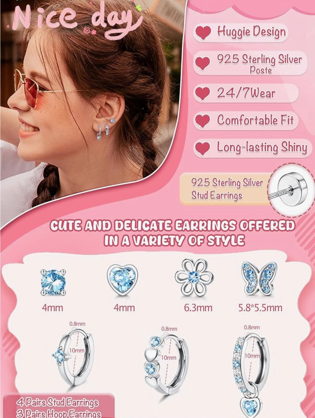 Tiffany Earrings Set