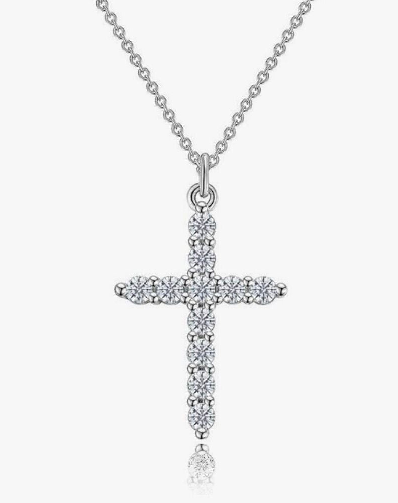 Silver Cross Necklace