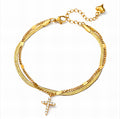Libby Cross Bracelet