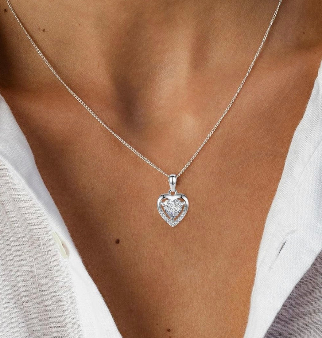 Lyra Heart Necklace