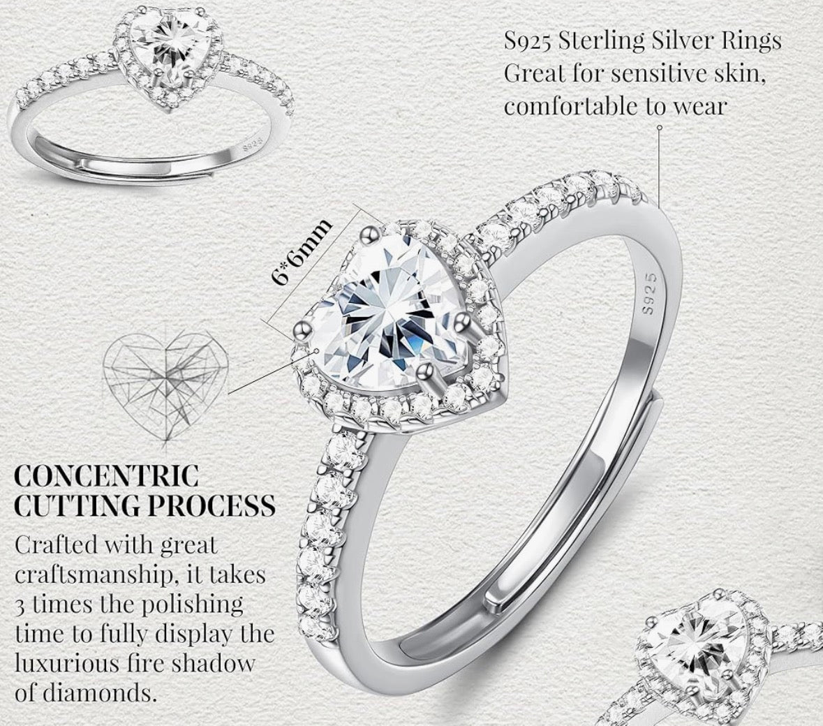 Iyla Heart Ring