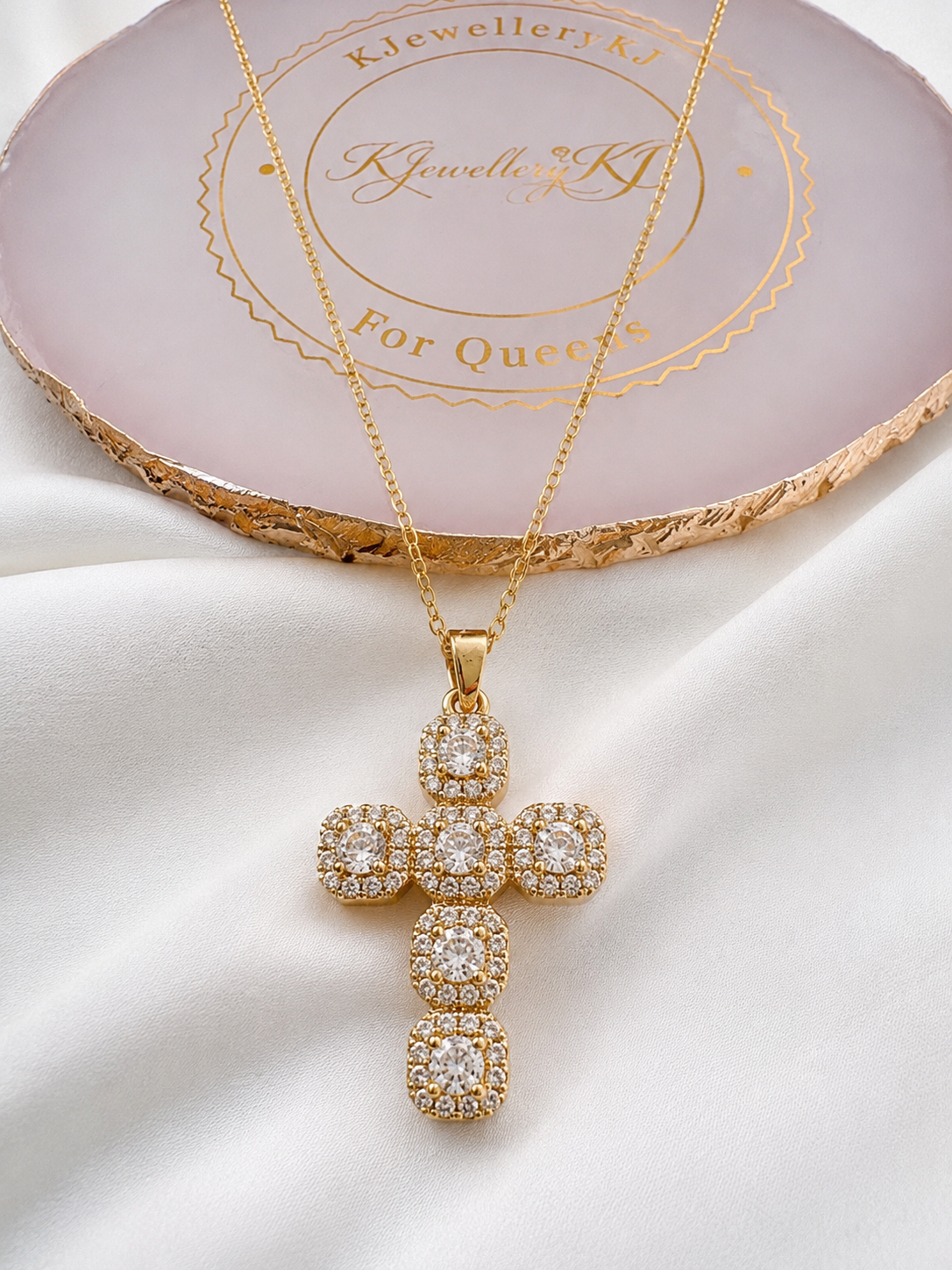Cara Cross Necklace