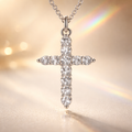 Silver Cross Necklace