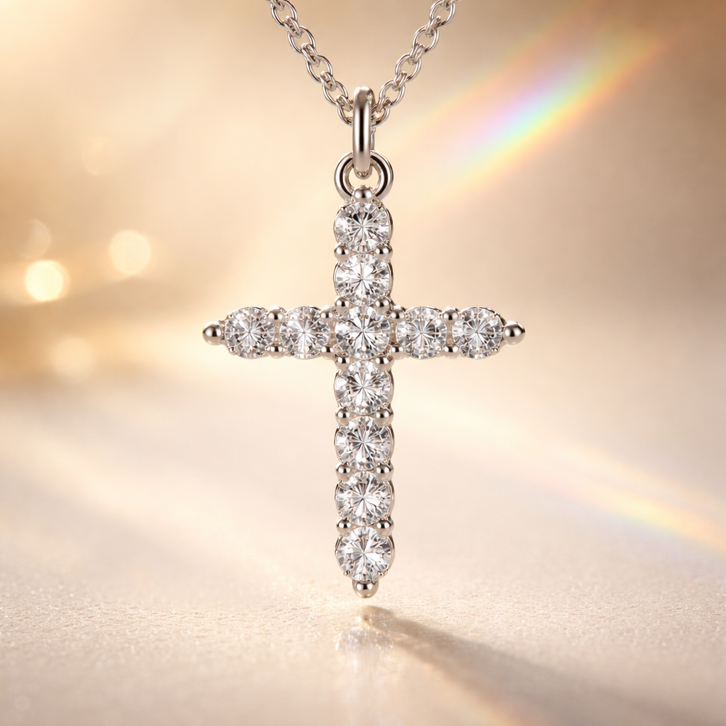 Silver Cross Necklace