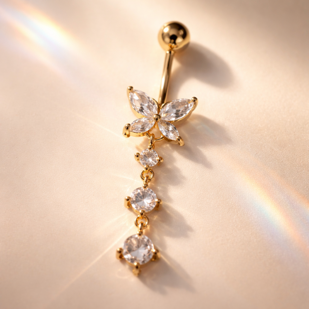 Tasmina Flower Belly Bar